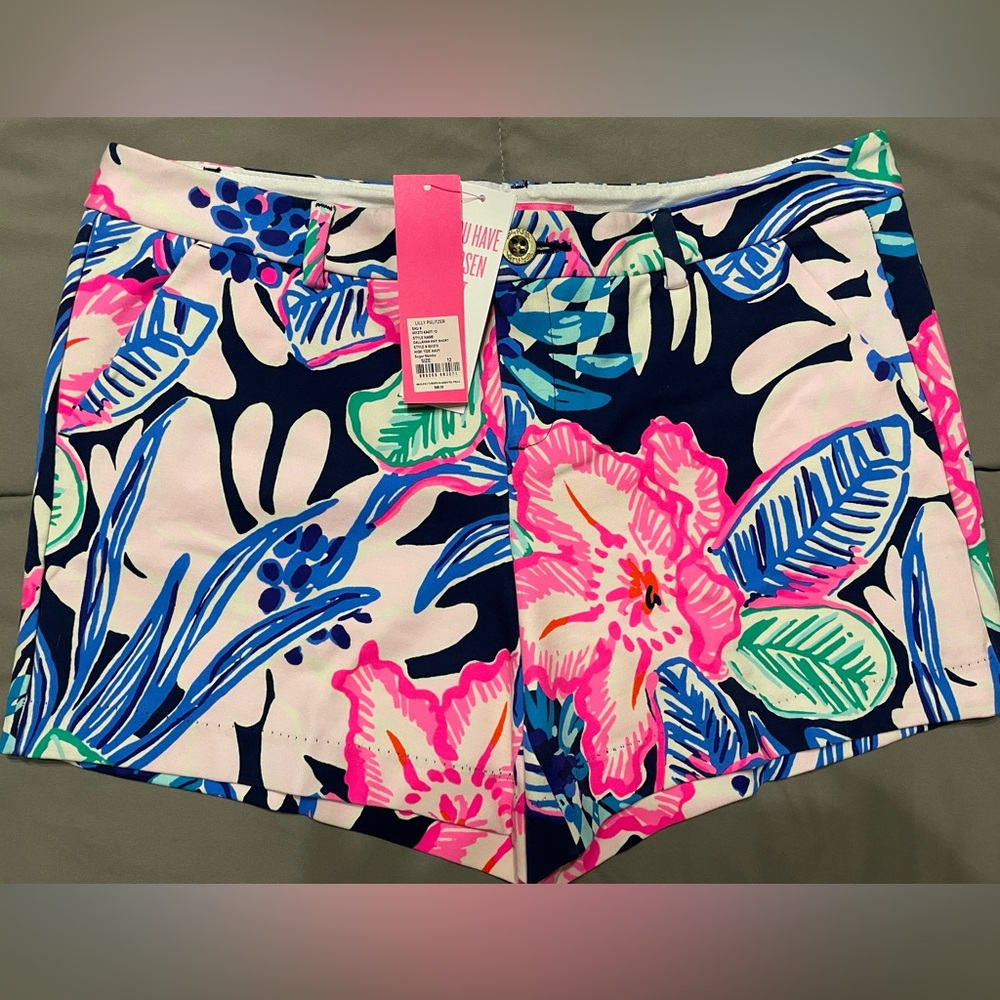 NWT Lilly Pulitzer Callahan Knit Shorts Size 12